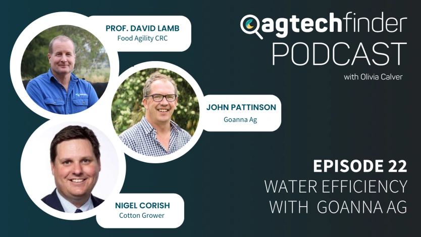 Ep 22: Water Efficiency with Goanna Ag